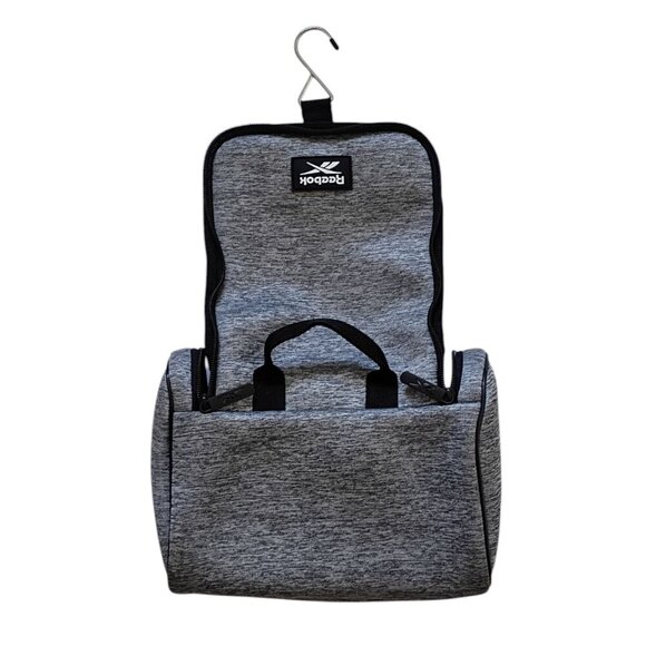Reebok Hanging Dopp Kit U-Shape Toiletry Bag Travel Shaving Case NWOT - Picture 5 of 12